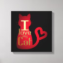 Suche nach schwarze katzen leinwandbilder Druck