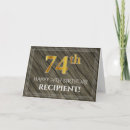 Recherche de 74 ans anniversaire cartes Pour tous