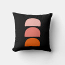 Recherche de orange corail coussins Minimaliste