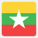 Suche nach burma aufkleber Flagge