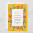 Recherche de style indien invitations Floral