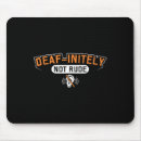 Suche nach taub mousepads Zeichensprache