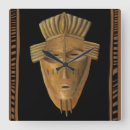 Recherche de masques horloges Masque africain