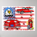 Recherche de pompe à essence posters Rétro