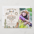 Recherche de wild west anniversaire invitations Bottes de cowboy