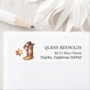 Suche nach cowboy rücksende aufkleber Babyparty