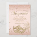 Recherche de mardi gras 16ans anniversaire invitations Bal masqué