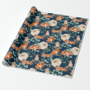 Recherche de brûlé papier cadeau Floral