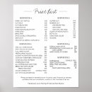 Recherche de price list posters Service