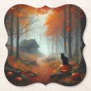 Suche nach halloween katze untersetzer Kürbis
