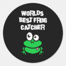 Recherche de grenouille drôle autocollants Mignon
