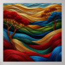 Recherche de motifs numériques de texture posters Vibrant