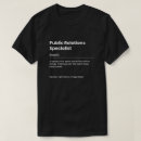 Recherche de relations publiques tshirts Profession