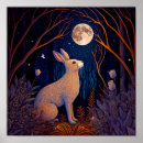 Suche nach hares poster Wald