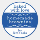Suche nach brownie aufkleber Handgefertigt