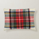 Recherche de tartan coussins Blanc