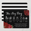 Recherche de chronologie mariage invitations Élégant