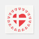 Recherche de drapeau danemark serviettes Partie