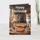 Recherche de pizza anniversaire cartes Chat