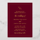 Recherche de bordeaux mariage invitations Classique