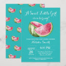 Suche nach wassermelonen einladungen Rosa und grün