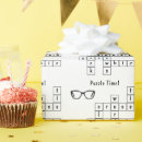 Suche nach brillen geschenkpapier Schwarz weiß