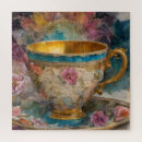 Recherche de teacup puzzles Vintage