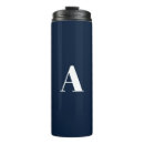 Recherche de lettre monogramme tasses Bleu