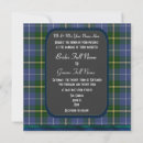 Recherche de motif tartan invitations Élégant