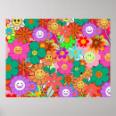 Suche nach retro blumen poster Blume power