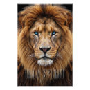 Recherche de lion bleu posters Tête de lion