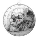 Recherche de crane jeux de fléchettes Goth