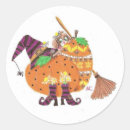 Recherche de chaussures de sorcière autocollants Orange