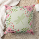 Suche nach grüne libellen kissen Für sie