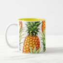 Recherche de motif d ananas tasses Jaune