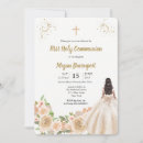 Recherche de invitation de de fille petite communion invitations Croix d'or
