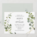 Recherche de botanique mariage invitations Rustique