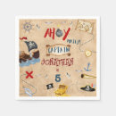Recherche de pirate serviettes Fournitures de partie
