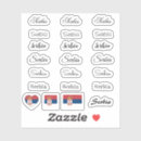 Suche nach serbische flagge aufkleber Serbia