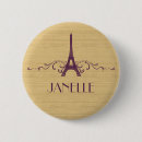 Recherche de tour eiffel badges Tendance