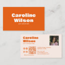 Suche nach orange foto visitenkarten Qr code