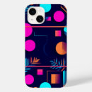 Recherche de de couleur vive iphone coques Abstrait