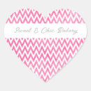 Recherche de chevron rose autocollants Girly