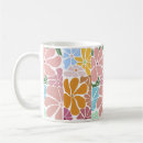 Recherche de modèle imprimées tasses Motif floral