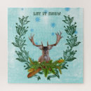 Recherche de cerf puzzles Vintage