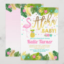 Recherche de aloha baby shower invitations Flamant