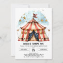 Recherche de de de cirque anniversaire invitations Pastel