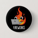 Suche nach feuer und flammen buttons Cartoon