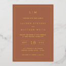 Recherche de terracotta mariage invitations Pour elle