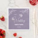 Recherche de fleur lilas serviettes Calligraphie